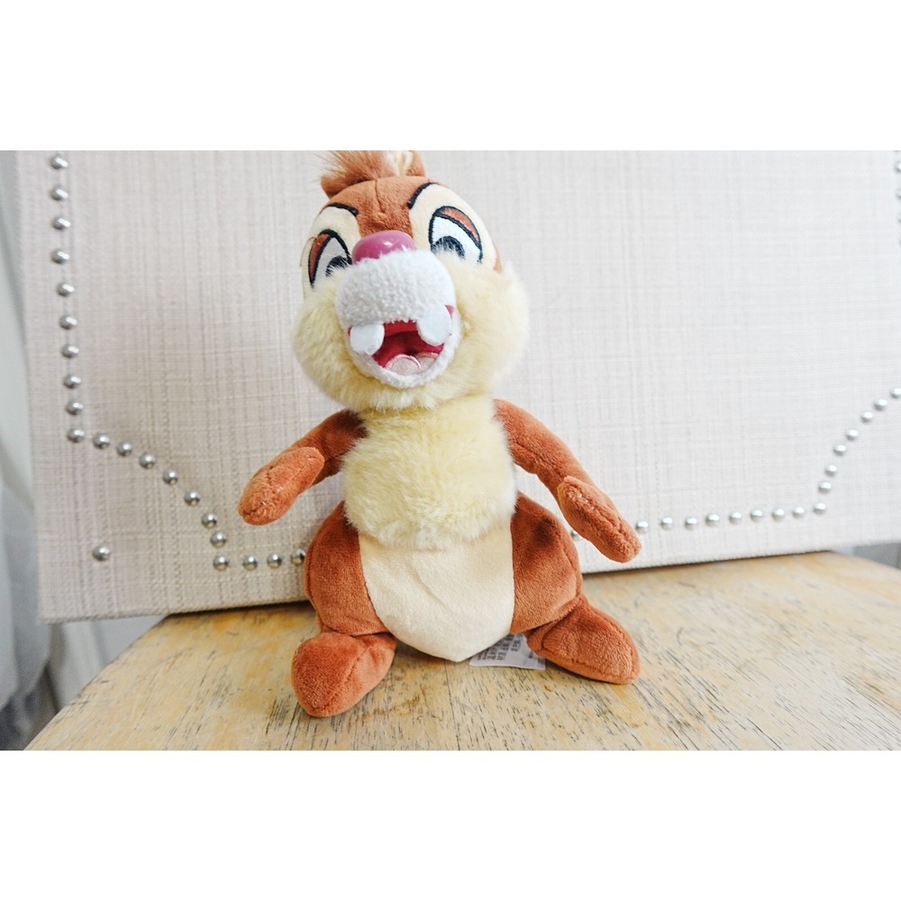 Disney Parks Chip and Dale 9" Plush Chipmunks‎ Stuffed Animal Toy *Dale Only*